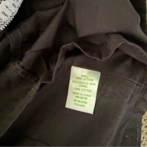 Lilly Pulitzer Adelson Shift Dress 2 Black Silver Soutache Metallic Embroidered - Picture 5 of 12